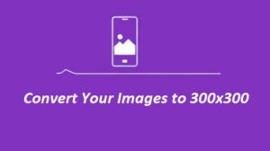 Convert Your Images to 300×300 online